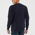 Flexi Pocket Basic Sweatshirt // Navy (M)