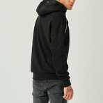 Reflective Oversize Hoodie // Black (S)