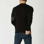 Diagonal Knitwear // Black (2XL)