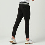 Knit Waist Sweatpants // Black (M)