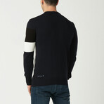 Diagonal Knitwear // Navy (S)
