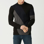 Diagonal Knitwear // Black (2XL)