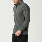 Half Zipper Sweatshirt // Anthracite (S)