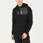 Reglan Sleeve Hoodie // Black (2XL)