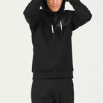 Reglan Sleeve Hoodie // Black (2XL)