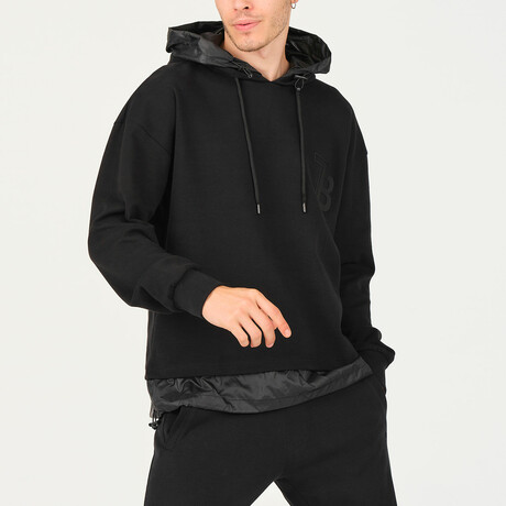 Oversize Hoodie // Black (S)