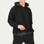 Oversize Hoodie // Black (L)