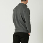 Half Zipper Sweatshirt // Anthracite (S)