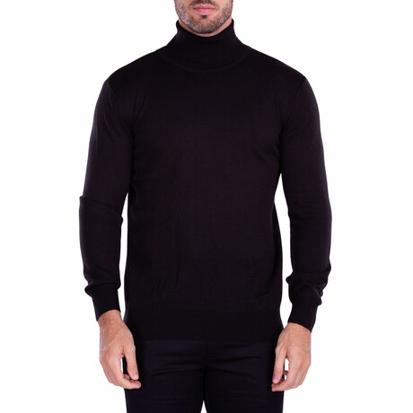 Essentials Turtleneck Sweater // Black (M)