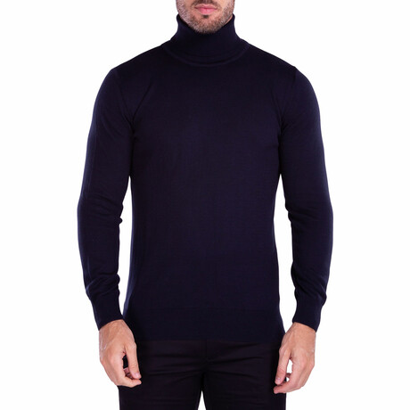 Turtleneck Sweater // Navy (S)