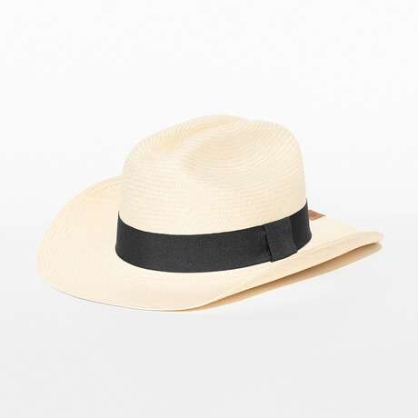 Cowboy Straw Hat // Off White (S)