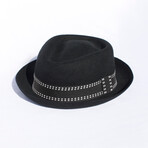 Santa Fe Hat // Black (S)