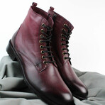 Troy Boot // Claret Red (Euro Size 38)