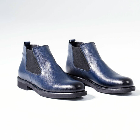 Marcus Boot // Navy Blue (Euro Size 38)
