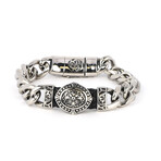 Dell Arte // Stainless Steel Bracelet // Silver