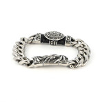 Dell Arte // Stainless Steel Bracelet // Silver