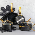 12 Piece Constellation Cookware Set // Black