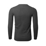Premium Thermal Crew Neck Long Sleeve Shirt // Charcoal (2XL)