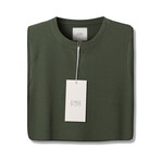 Premium Thermal Crew Neck Long Sleeve Shirt // Olive (XL)