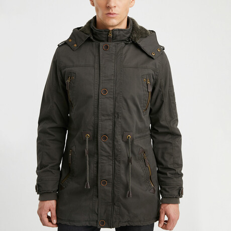 Larry Coat // Dark Brown (S)