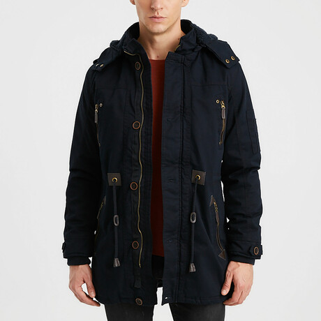 Larry Coat // Navy Blue (S)