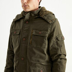 Manny Coat // Military Green (S)