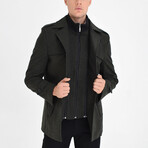 Monte Carlo Coat // Dark Green (S)