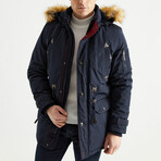 Adam Coat // Navy Blue (S)