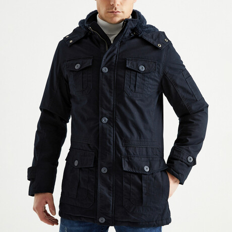 Alex Coat // Navy Blue (S)