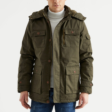 Manny Coat // Military Green (S)