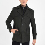 Monte Carlo Coat // Dark Green (S)