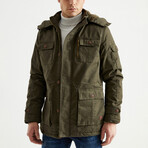 Manny Coat // Military Green (S)