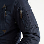 Adam Coat // Navy Blue (S)