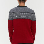 Kane Sweater // Red (L)