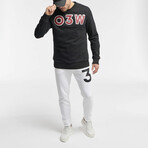 Faje Crewneck Sweatshirt // Black (2XL)