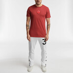 Atara Short Sleeve Shirt // Cherry (M)