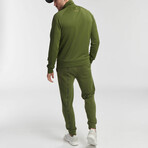 AKA Track Jacket // Army Green (S)