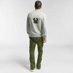 Wax Bomber Jacket // Gray Melange (XL)