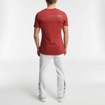 Atara Short Sleeve Shirt // Cherry (M)