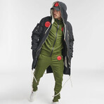 Wesk 2 Track Pants // Army Green (M)