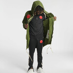 Para Parka Jacket // Army Green (XS)