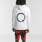 Woo Zip Up Hoodie // White (XL)