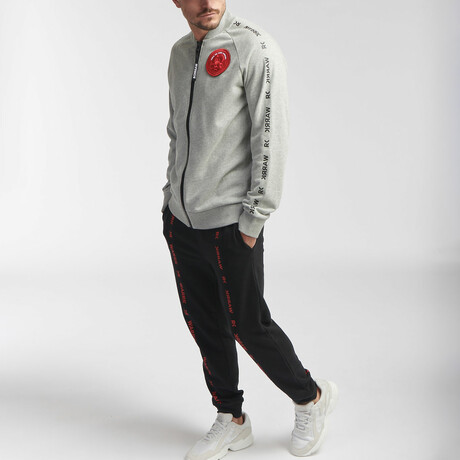 Wax Bomber Jacket // Gray Melange (XS)