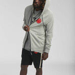 Woo Zip Up Hoodie // Gray Melange (XS)