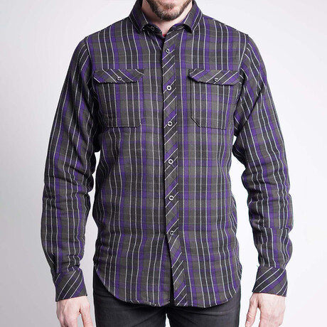 Serape Flannel // Dusk (Small)