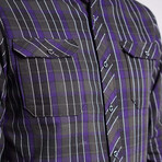 Serape Flannel // Dusk (Small)