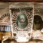 Cold Brew Coffee Set // Set of 3 // 12oz Each