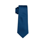 Viper Handmade Silk Tie // Blue