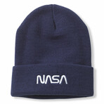 NASA Cuffed Knit Beanie