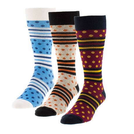 Mixed Theory Boot Socks // Pack of 3